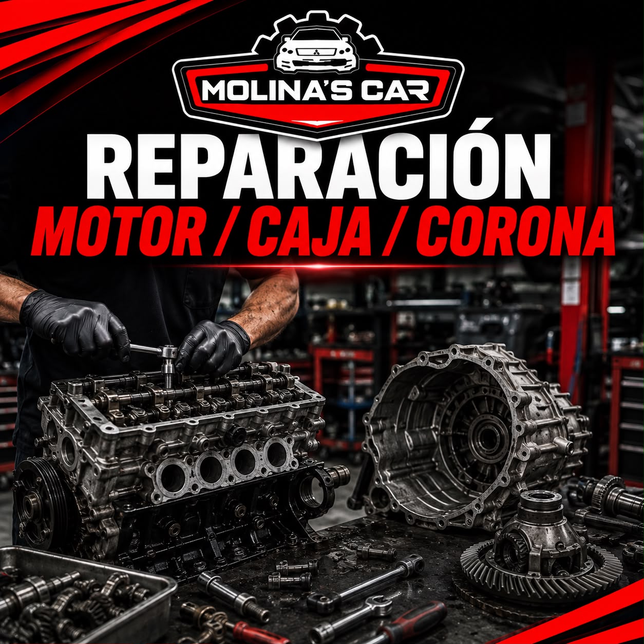 Reparación Motor/Caja/Corona