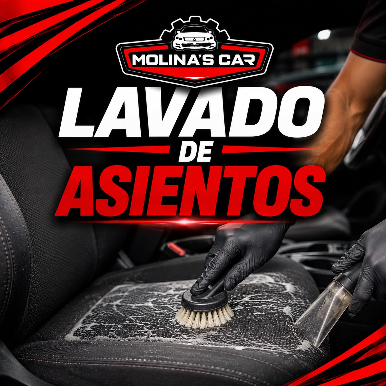 Lavado de asientos
