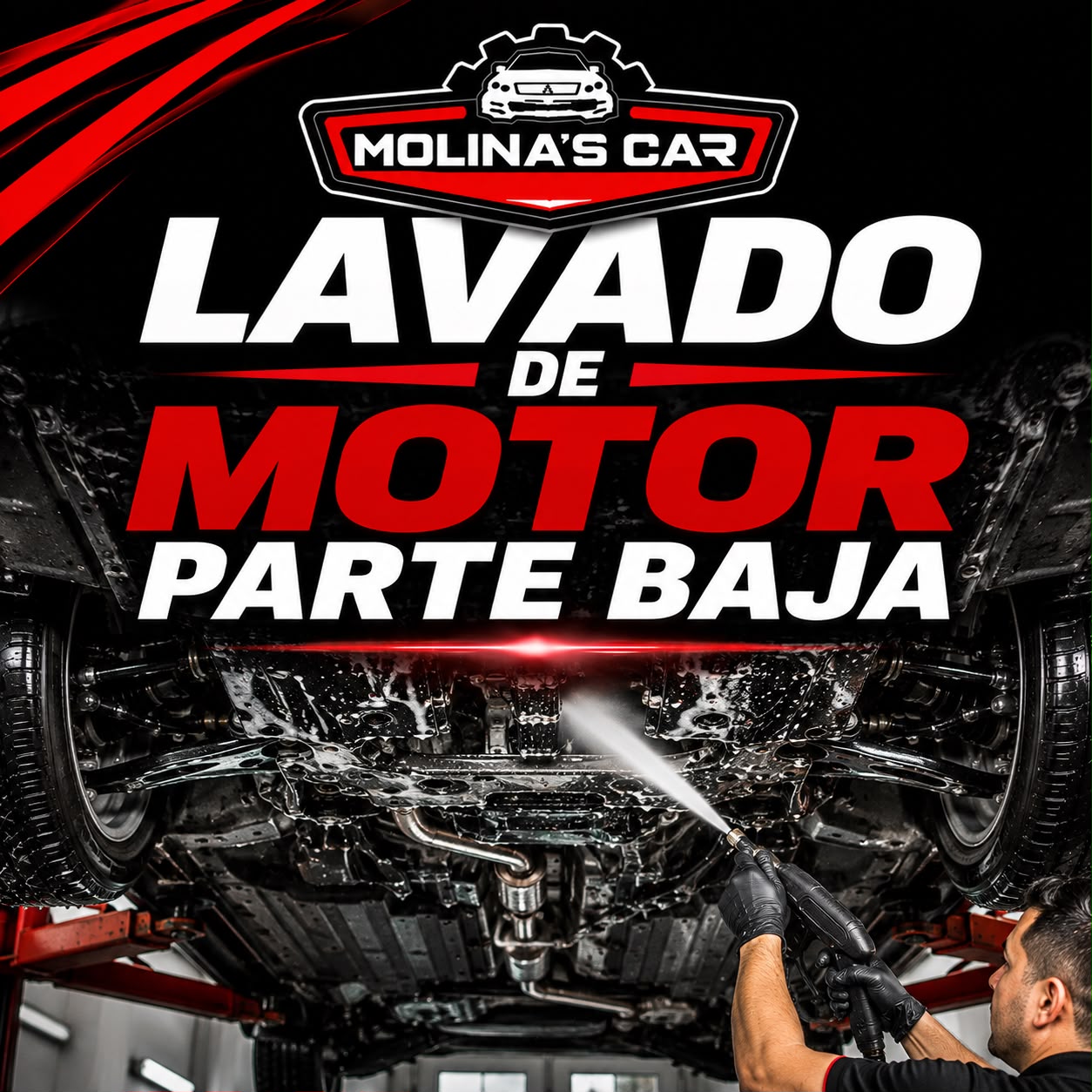 LAVADO DE MOTOR PARTE BAJA